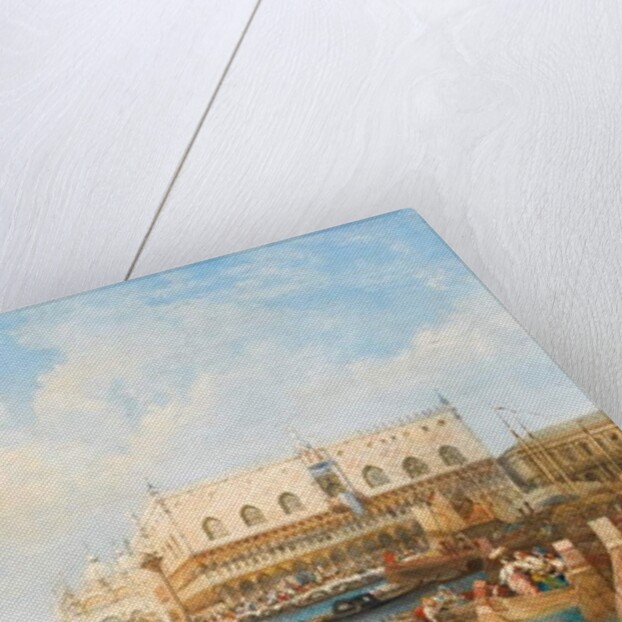 The Doge's Palace and Piazetta from the Lagoon, Venice by William Wyld