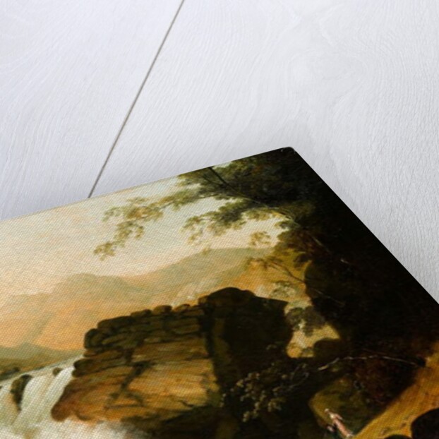 By the Falls, 1805 by Frederick F. Fielding