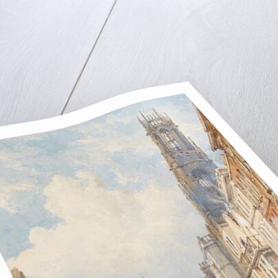 Fleet Street, London, 1834 by George Sidney Shepherd