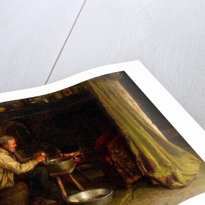 Peeling the Potatoes, 1900 by Jonathan Pratt