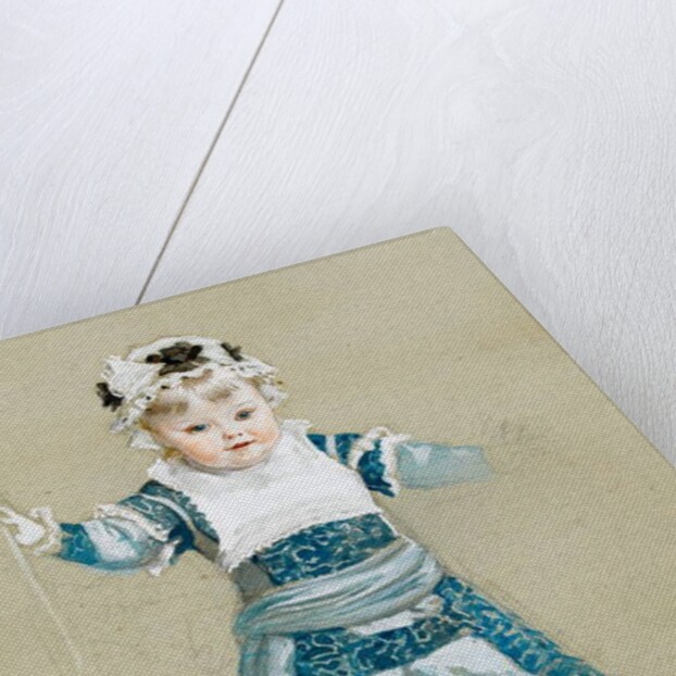 Frederica in her party dress, 1878 by Frederick Goodall