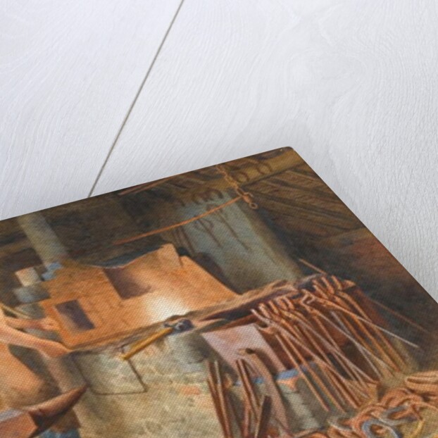 The Village Blacksmith, 1918 by Henry Spernon Tozer