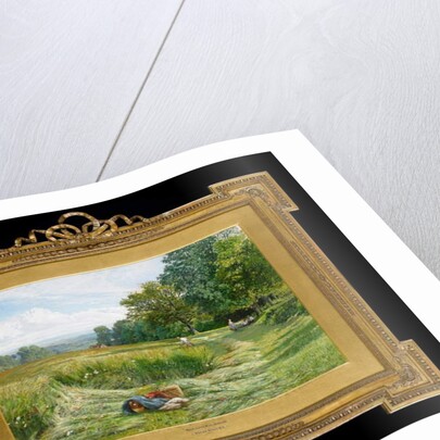 Hay Time near Leith Hill, Dorking, Surrey, 1860 by George Vicat Cole