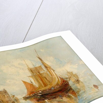 Flint Castle, 1887 by William Joseph J.C. Bond