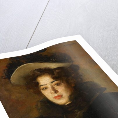 Portrait of Nana by Albert de Belleroche