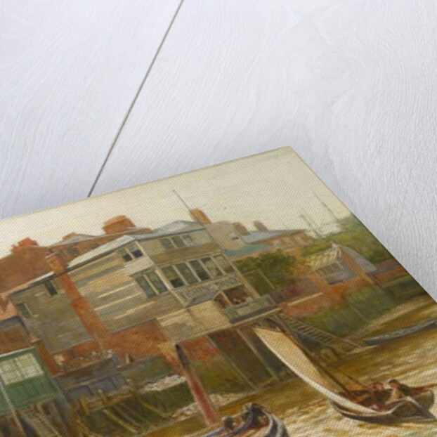 The Thames at Cold Harbour, Blackwall, 1896 by Charles Napier Hemy