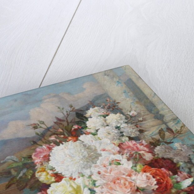 Roses on a Marble Ledge, 1894 by William Jabez Muckley