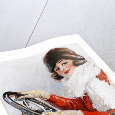 Dorothy Levitt, the Fastest Girl on Earth by Frederick Hammersley Ball