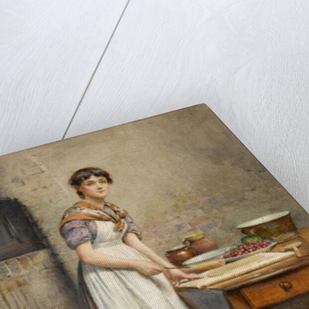 Making a Cherry Pie by George Goodwin Kilburne