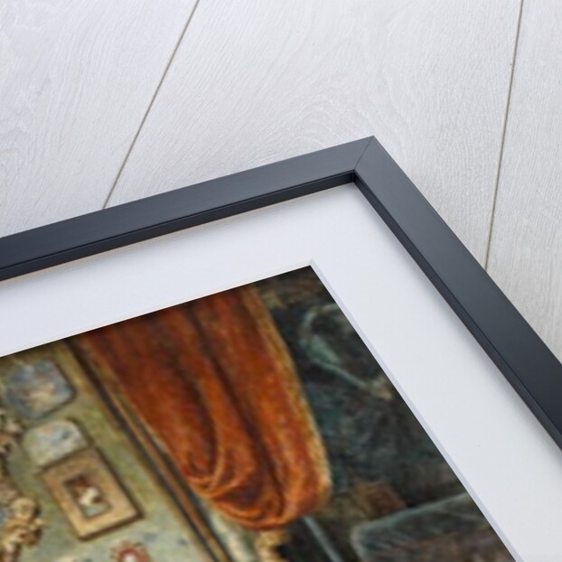 A Flirtatious Model in my Studio by Artruro M. Calvin