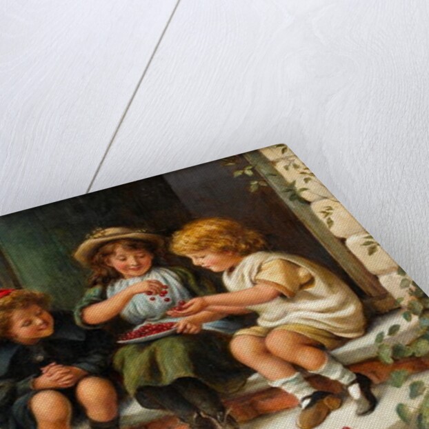 Sharing the Cherries, 1897 by Joseph Clark