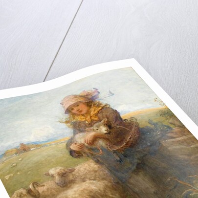 The Shepherdess by Robert Thorne-Waite