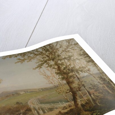 A View of the Same Railway Viaduct Seen from Above, c.1849 by F. S. Cook