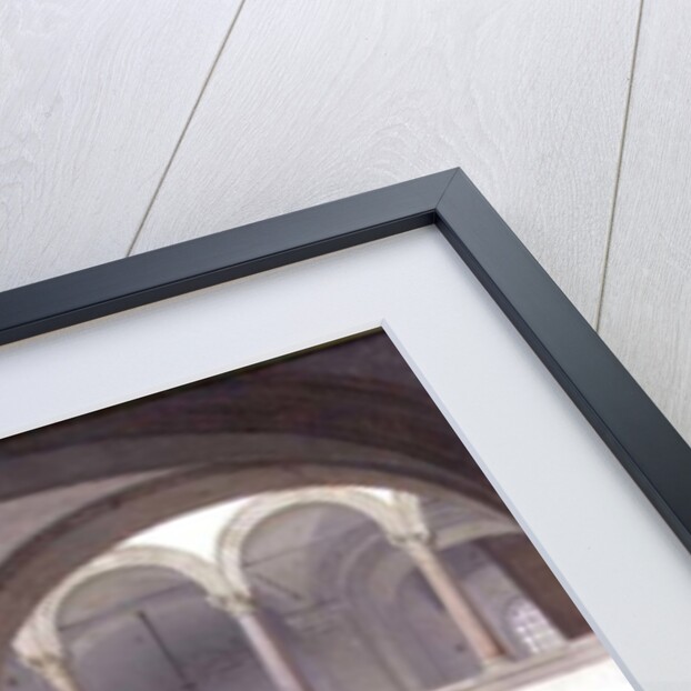 Courtyard of the Palazzo Fava, Bologna, 1874 by Heinrich Hansen