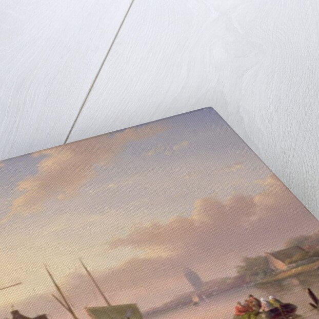 Summer Landscape at Sunset, 1858 by Jacob Jan Coenraad Spohler