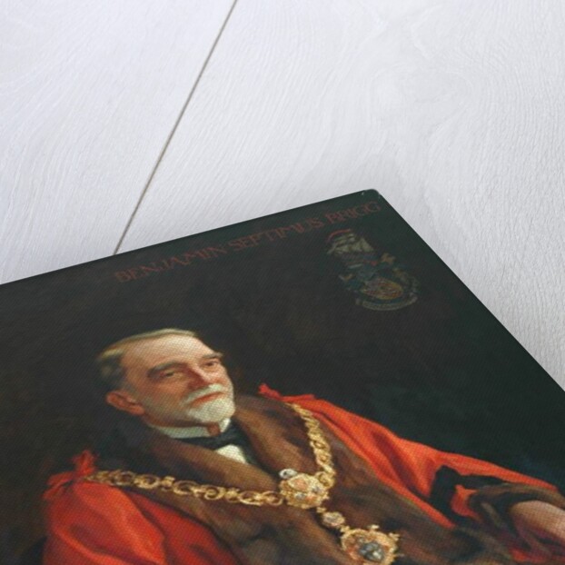 Benjamin Septimus Brigg, First Mayor of Keighley by Frederick Stead