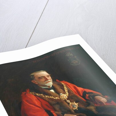 Benjamin Septimus Brigg, First Mayor of Keighley by Frederick Stead