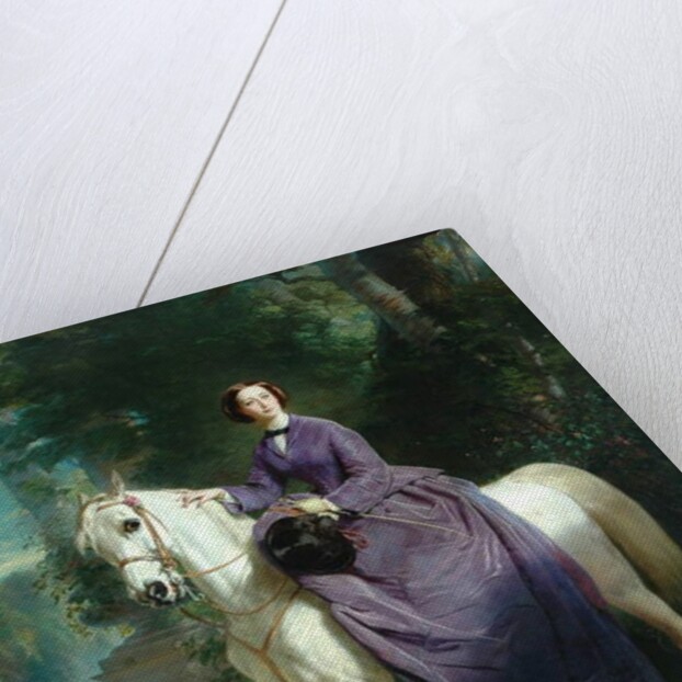 Empress Eugenie, 1857 by Charles Edouard Boutibonne