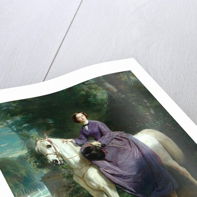 Empress Eugenie, 1857 by Charles Edouard Boutibonne