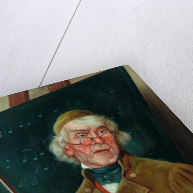 Musician with a Violin by T. Clare