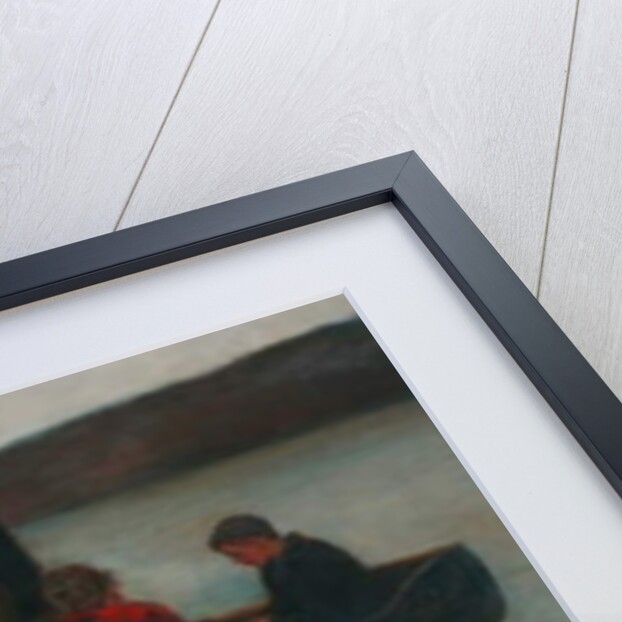 A Child's Funeral in the Highlands, 1896 by Ernest Leopold Sichel