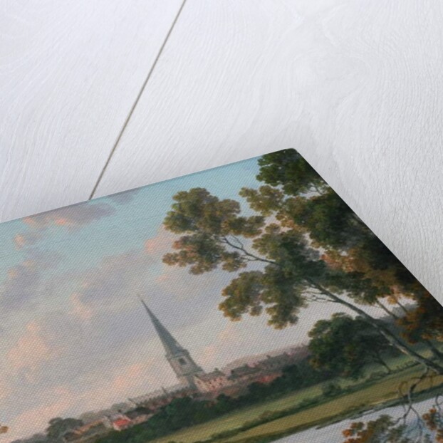 View of Masham and the River Ure at Masham, 1816 by Julius Caesar Ibbetson