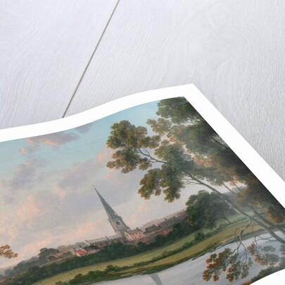 View of Masham and the River Ure at Masham, 1816 by Julius Caesar Ibbetson