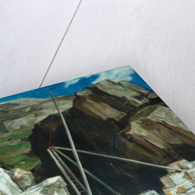 The Marble Quarry, Iona by David Young Cameron