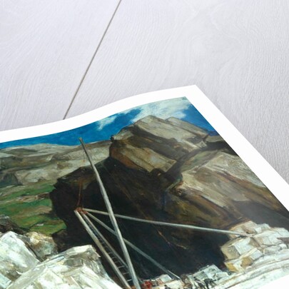 The Marble Quarry, Iona by David Young Cameron