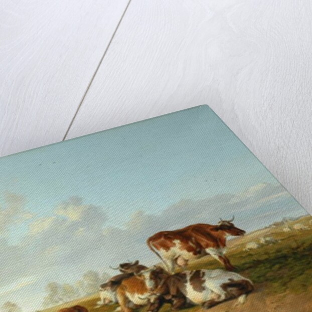 Landscape with a Cattle near Wool, Dorset by Arthur Douglas Peppercorn