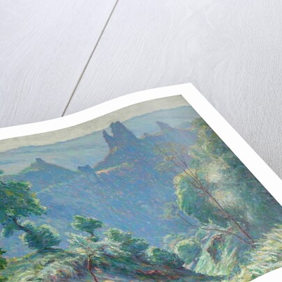 An Ancient Stronghold in France by Wynford Dewhurst