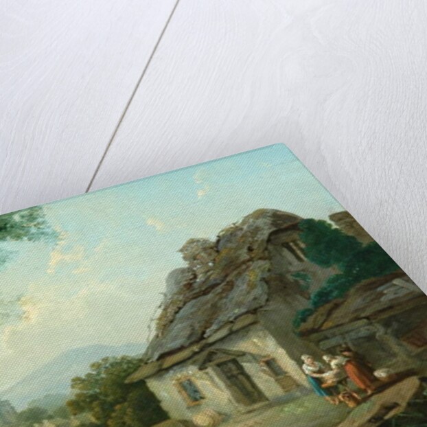 Old Cottage, Masham, 1816 by Julius Caesar Ibbetson