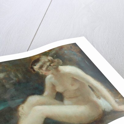 A Pool in the Wood by Ernest Leopold Sichel