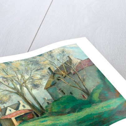 A Cotswold Farm, 1924 by Alfred Thornton