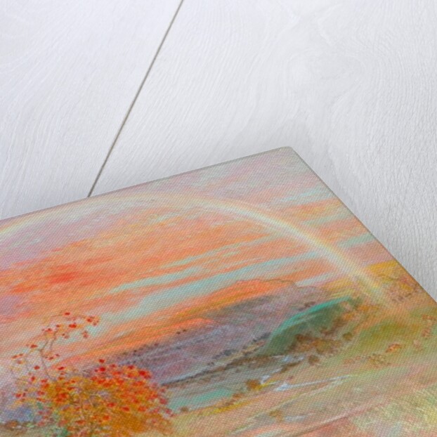 The Rainbow, Malhamdale, 1918 by William Shackleton