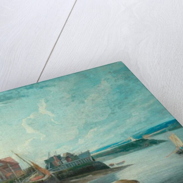 River Scene with Boats, 1815 by Augustus Wall Callcott