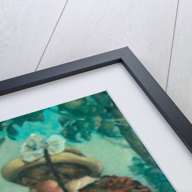 Girl with a Mandolin by Constance Rea