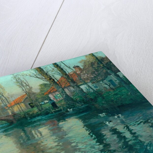 The River by Fritz Thaulow