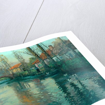 The River by Fritz Thaulow