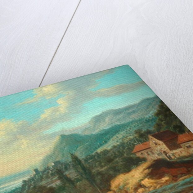 Continental Landscape, 1762 by Johann Christian Vollerdt or Vollaert