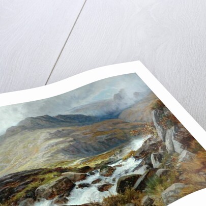 The Glyder Fawr from Pen-Y Ben Glog, 1876 by Edwin Pettitt