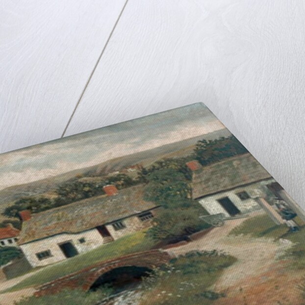 Ilkley Bridge, 1893 by Fred Challacombe