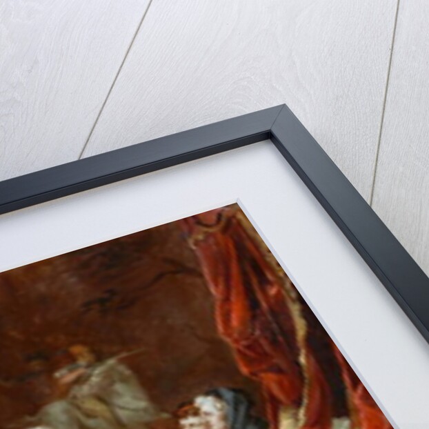 Louis XVI and the Royal Family at the Fall of Versailles, 1878 by J. Eckel