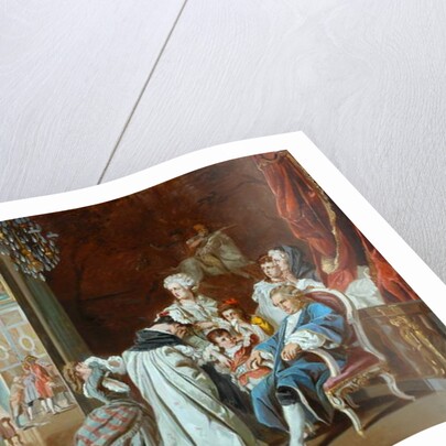 Louis XVI and the Royal Family at the Fall of Versailles, 1878 by J. Eckel