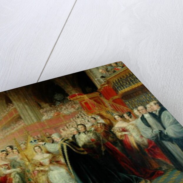 Coronation of Queen Victoria by Edmund Thomas Parris