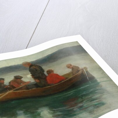 Study for 'A Child's Funeral in the Highlands', 1894 by Ernest Leopold Sichel