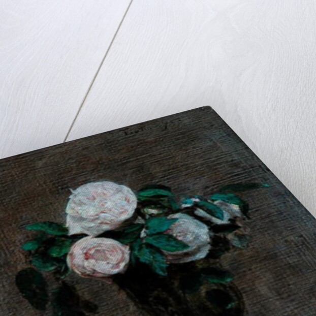 Study of Roses, 1872 by Ignace Henri Jean Fantin-Latour