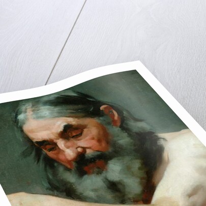 Study of an Old Man by James Charles