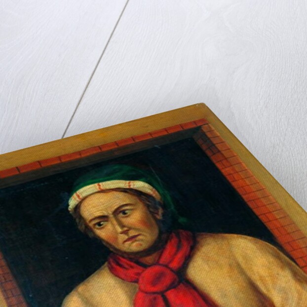 Man with a Gun Looking out of a Window, 1865 by H. Hurst