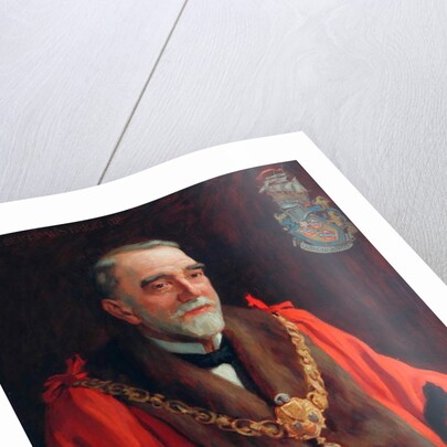 Benjamin Septimus Brigg, First Mayor of Kighley, 1923 by Frederick Stead